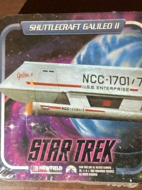 1997 Star Trek Shuttlecraft Galileo II Collector 12 
Coasters